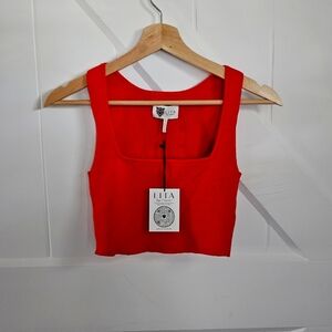 LITA by Ciara Red Crop Top